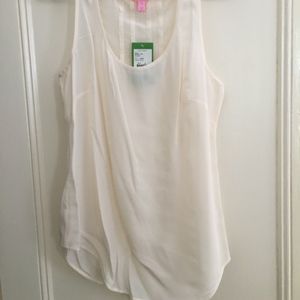 Lilly Pulitzer White Tank - NWT
